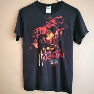 Rare! HHN 2007 Universal Studios Halloween horror nights small tshirt